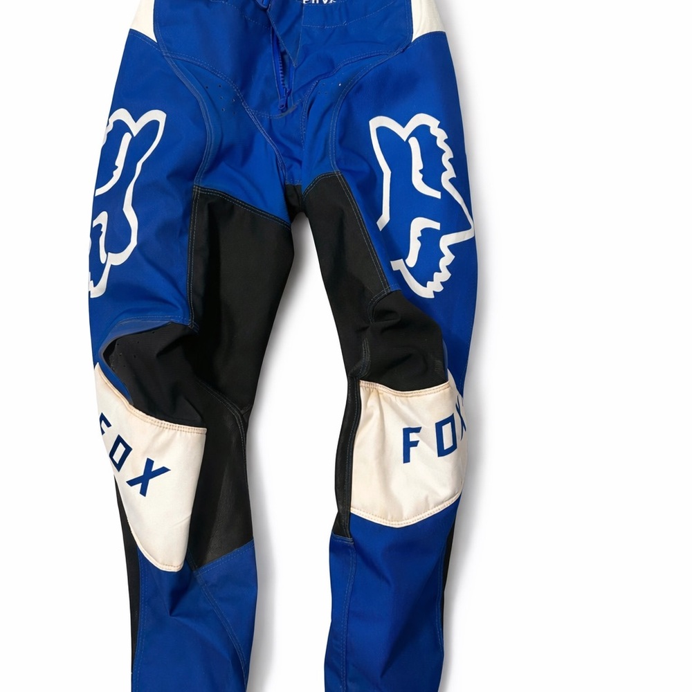Fox Kids Blue and Black Motocross Pants